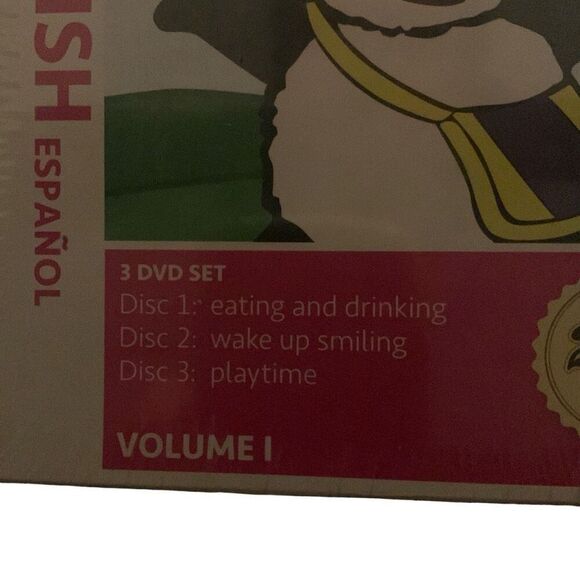 NEW Little PIM Fun With Languages Spanish 3 DVD Set New Sealed Educational - Picture 3 of 8